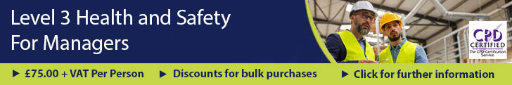 Health and Safety Level 3 Training for Managers